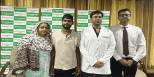 फायरिंग में घायल युवक को मिला नया जीवनदान, फोर्टिस अस्पताल की टीम ने बचाई जान