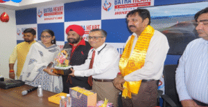 विश्व हृदय दिवस पर बत्रा हार्ट एंड मल्टीस्पेशलिटी हॉस्पिटल ने मनाया तीसरा स्थापना दिवस